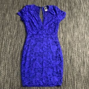 Windsor Royal Blue Lace Dress